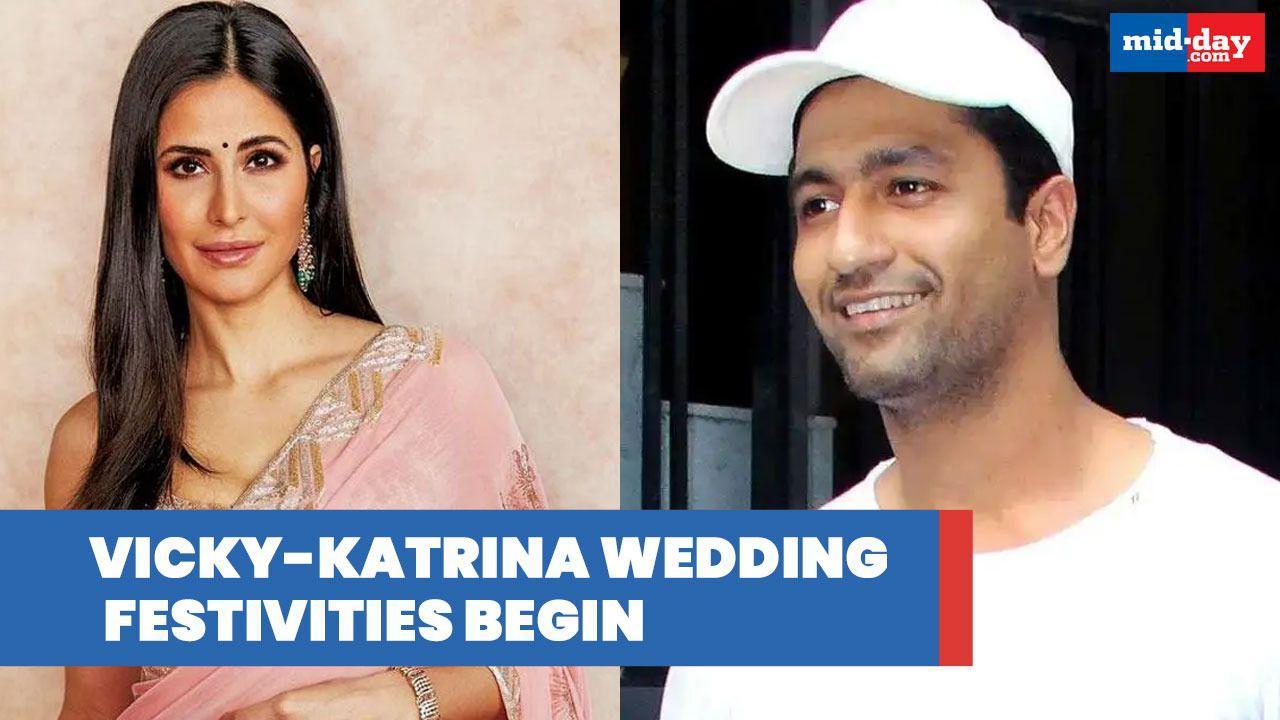 Vicky-Kat’s wedding festivities begin, Katrina set to leave for Rajasthan